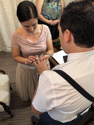 Nadia+Gareth: Registry Wedding